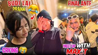 PRANK GOES WRONG 😭|| MAXX.CT Rapper || ANTF final || MRB Vlog ||