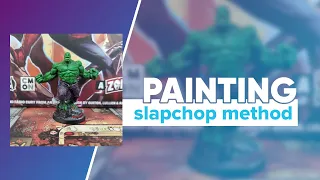 Painting Marvel Zombies Hulk | Slapchop Zenithal Undercoat with Army Painter Speed Paints