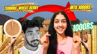Wheat berries turn into 1000rs || trade challenge video || Manu bhardwaj 