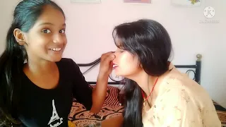 Nose Pulling And Twisting Challenge 👃Namita V/S Me 😂🙉😜
