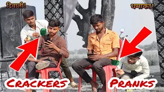 🎆Diwali Crakers Prank in Public 🔥 || Double End Game || DEG ||