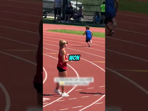 He Won the Race… And Kept Running 😳🏃‍♂️
