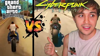 GTA: San Andreas 🔥HUMILLA🔥a Cyberpunk 2077 😂