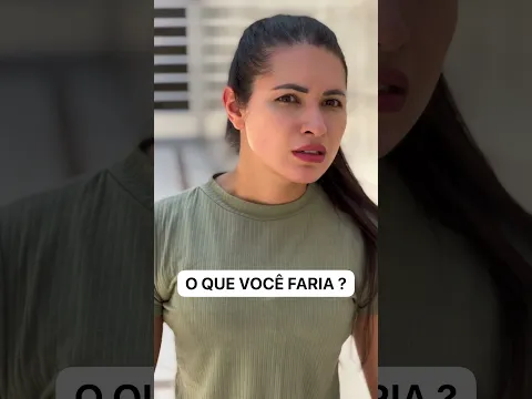 O QUE VOCÊ FARIA?  #thaynarodrigues #shorts