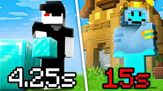 Những Thử Thách Speedrun Điên Rồ Của Các Youtuber Minecraft