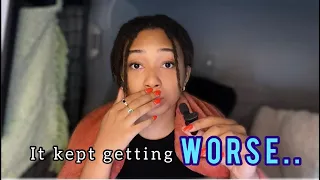 Trucking in a SNOW STORM | my worst experience yet 🤦🏽‍♀️ | learn from my mistakes 😩 + TIPS ❄️