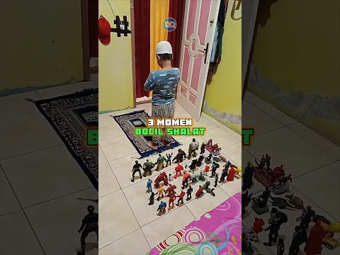 Ini adalah 3 momen bocil sholat paling lucu