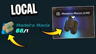 COMO ENCONTRAR MADEIRA MACIA NO LEGO FORTNITE (LOCAL MADEIRA MACIA FORTNITE LEGO)
