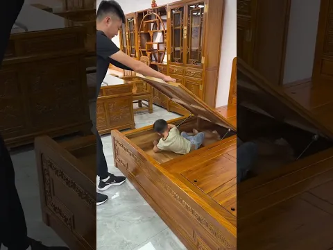 Box Bed #Solidwoodbed #Bed #shortvideo #shorts #short