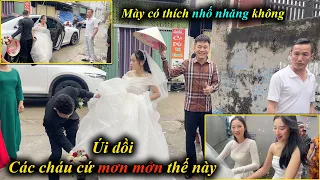 Hot!!! Ông Bô Khen Các Cháu C.hảy N.ước Giáp Cà Chớn T.í B.ị Ông Bô Cho Ăn V.ả