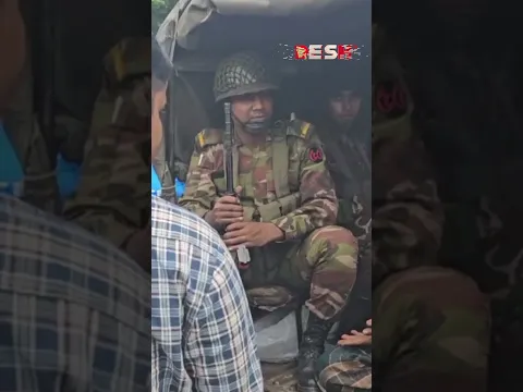 এনসিপির গাড়িবহরে হা'ম'লা করতে এসে সেনাবাহিনীর হাতে আটক #ncp #gopalganj #shorts #deshtv