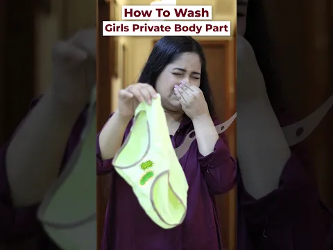 How to Wash Girls Private Body Parts 🤔 #gtalk #short #ytshorts #youtubeshorts #benatural