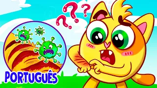 Canção da Casquinha de Ferida | Canções e Rimas Infantis Educativas 😻🐨🐰🦁 por Baby Zoo Português