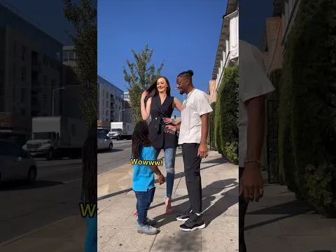 World’s Shortest Man Meets Tallest Woman #shorts