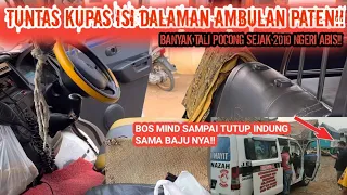 Kupas tuntas isi di kabin ambulan paten bank dery ngeri abis ‼️