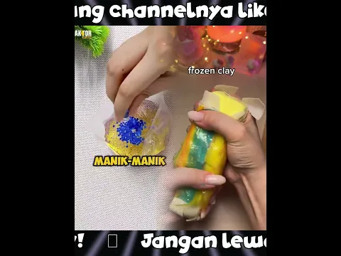 Cara Buat Squishy Dumpling Viral Cuman Dari Plastik !? Mudah & Seru Part2... #squishy #diysquishy