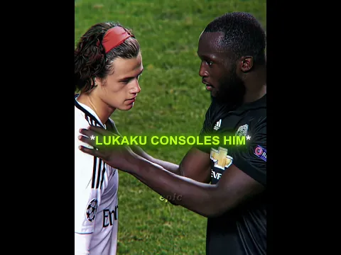 When Svilar Repaid Lukaku ❤️‍🩹