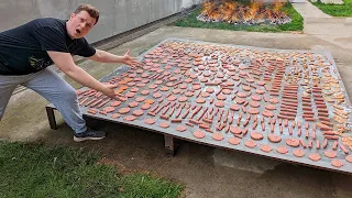 ISPEKAO SAM NAJVEĆI ROŠTILJ U SRBIJI ! *100kg mesa*