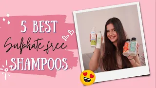 5 BEST SULPHATE FREE SHAMPOOS | AFFORDABLE | Shiv Shakti Sachdev
