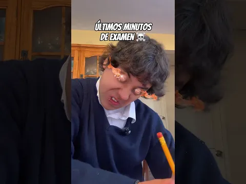 Primeros minutos de examen | Gabo Alvarez