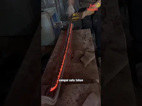 Teknik rahasia pembuat Katana untuk Samurai