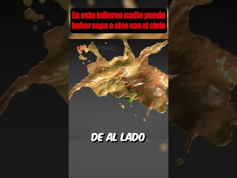 En este infierno nadie puede beber sopa o sino van al cielo #cortos