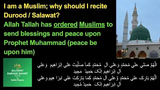 Allah Tallah has ordered Muslims to send blessings and peace on Prophet Muhammad (peace be upon him)