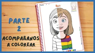 "En Vivo🔴: Coloreando personajes de Intensamente | Relájate y Crea Conmigo 🎨✨"