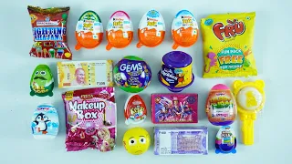 Kinder Joy Natoons ,Gems,Lickables,Kinder Joy Pink,Kinder Joy Blue,IPL,Makeup Box