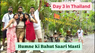 Nong Nooch Botonical Garden Me Ganpati Ji ki Aarti  || Day - 3 in Pattaya Thailand 