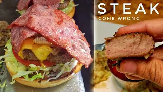 എന്റെ പൈസ പോയി | Know your food before ordering | first steak experience in Qatar. Outback steak