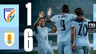 India 1-6 Uruguay | Amistoso Internacional | Fecha FIFA setiembre-octubre 2026 | #AUFTV