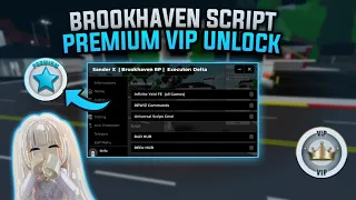 Brookhaven Script Premium Vip Gamepass Unlock Mobile/PC No Key | Fluxus, Delta, Arceus X