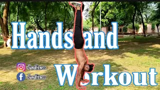 Handstand workout | shoulder strength | Juned Fitness