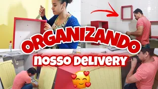 ORGANIZAÇÃO DO  DELIVERY DE BATATA FRITA! | BIA MIRANDA