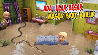 ada Ular Besar saat Banjir masuk ke Rumah Upin ipin , ipin senang ! GTA Lucu