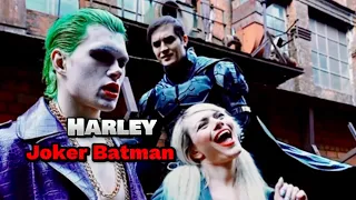 The Best moments. The trio from Gotham City.. #harleyquinn #barman #joker
