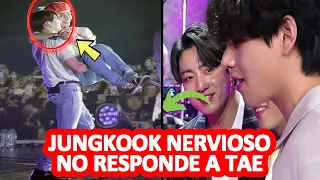 😳 Jungkook NO PUDO RESPONDER a Taehyung! 😱 se PONE NERVIOSO