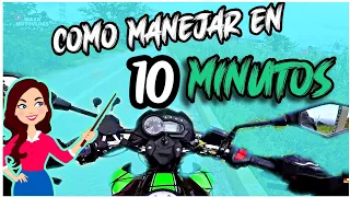 como manejar una moto estandar | aprender a manejar motocicleta