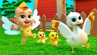 Moo Moo! Oink Oink!  Animal Sounds & Old Macdonald Had a Farm Song | Nursery Rhymes & Kids Songs