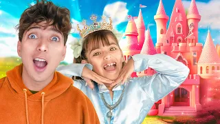 SIENDO PRINCESA POR TODO UN DIA
