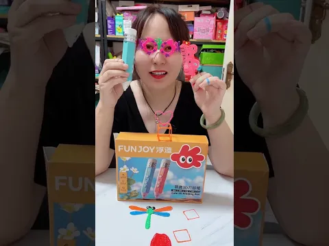 Magic Of The 3D Pen Ring Comb & Glasses Ready #shorts #stationery