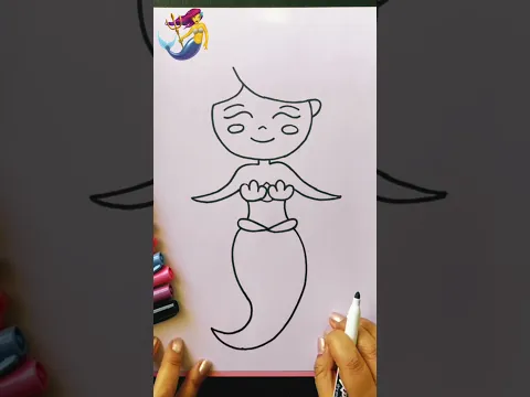 Como dibujar a Ariel | La Sirenita | Princesa de Disney | Dibujos fáciles | Para niños de 6 a 8 años