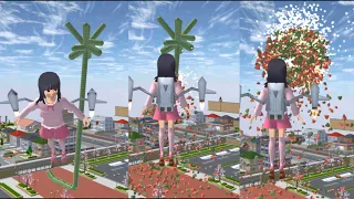 วิธีทำให้แตงโมกลายเป็นดอกไม้ไฟ SAKURA School Simulator