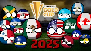 Asi fue COPA ORO de CONCACAF 2025 | #countryballs