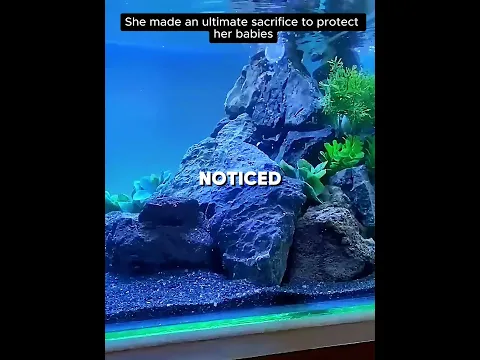 Mother makes Ultimate Sacrifice for Her Children 🐟😭(@IslamAndJannat) #shorts #fish