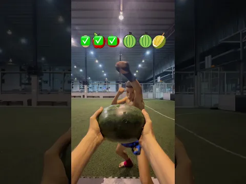 Smash Fest: Guys Take on Fruits with Punches and Elbows—Can They Conquer a Durian? 🍉👊🦾