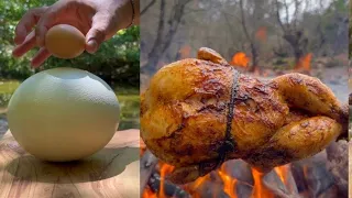 Cooking in Nature | Bushcraft Style Cooking with Natur Cenk | ASMR