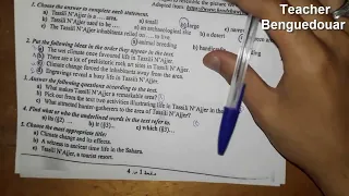 تصحيح الموضوع الأول في مادة اللغة الإنجليزية بكالوريا 2022 لشعبة لغات أجنبية