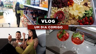 VLOG: limpeza, tour pelo quintal, mercado e tábua de frios.